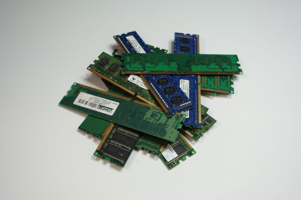 Arbeitsspeicher RAM Goldkante